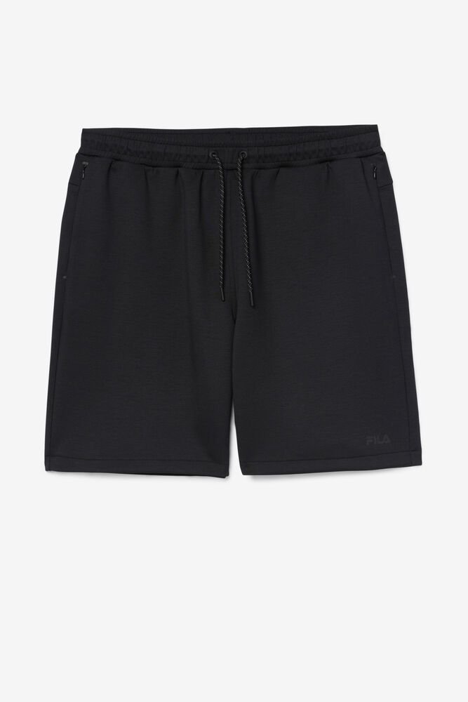 Fila Shorts Mens Black Balban - Ireland 13782-SEGJ